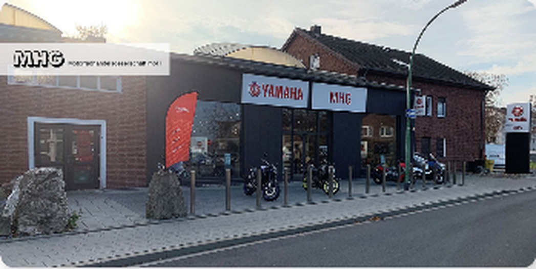 Geschäftsgebäude von MHG Yamaha in Neuss